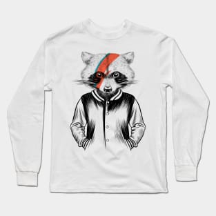 Raccoon Rock Long Sleeve T-Shirt